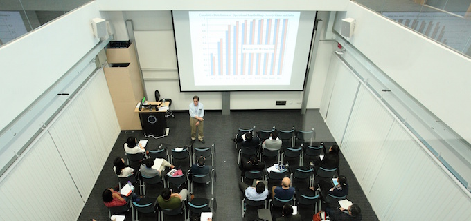 View from above of IAS2014