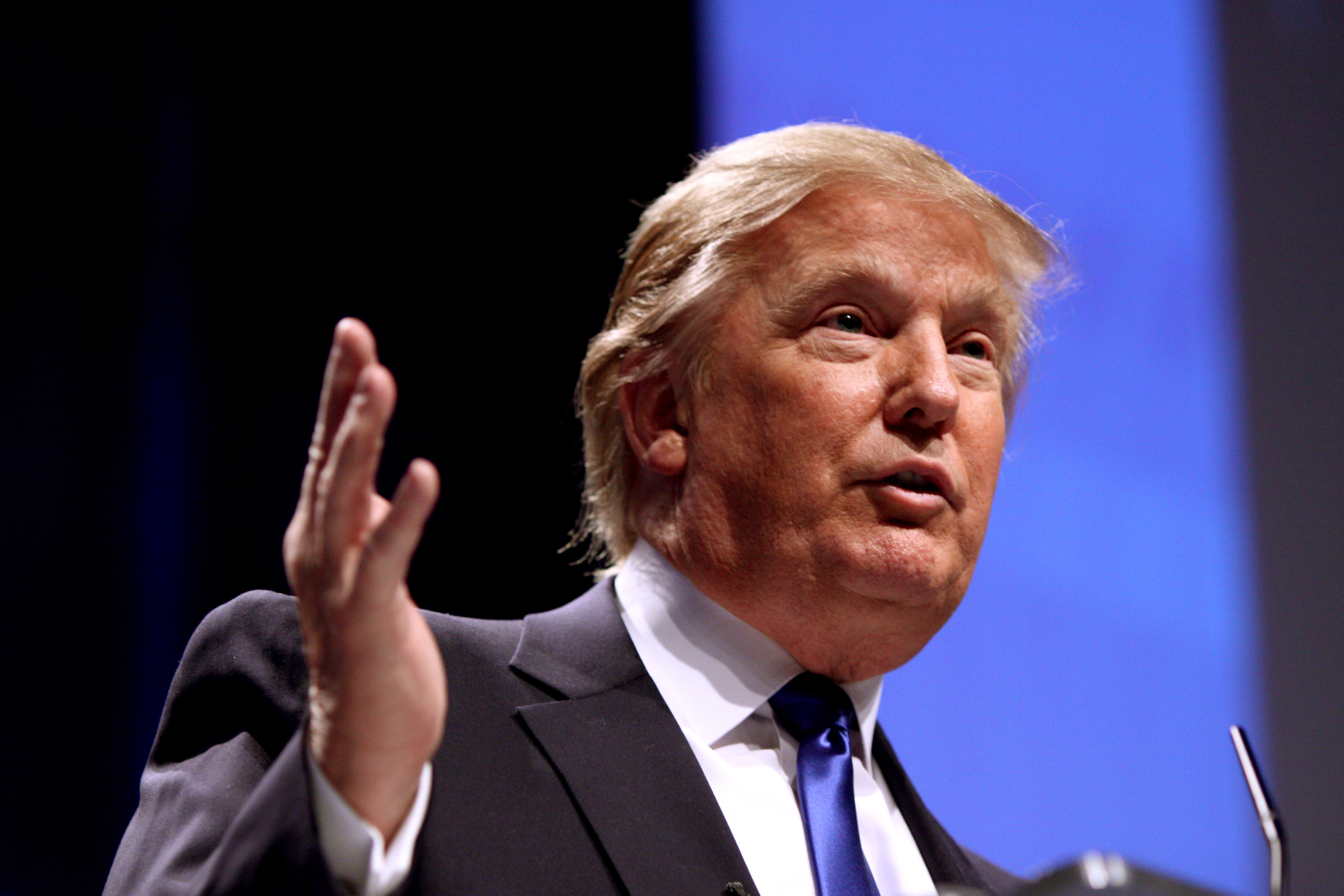 Donald Trump speaking at CPAC 2011 in Washington, D.C.